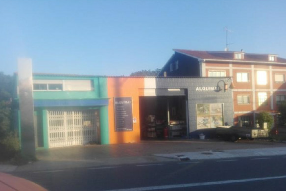 Nave industrial en LG Moledo Marin (Pontevedra)