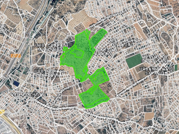 Suelo urbanizable delimitado en Sra 9 Corral de La Marquesa, Llíria (Valencia)