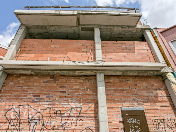 Edificio en construcción en Terrassa