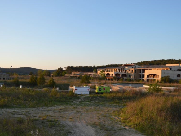 Complejo hotelero en construcción en Paraje Les Planes